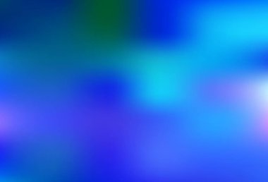 Işık Mavisi vektörü şablonu bulanıklaştırdı. Eğilimli zarif, parlak bir çizim. İşiniz için yeni tasarım.