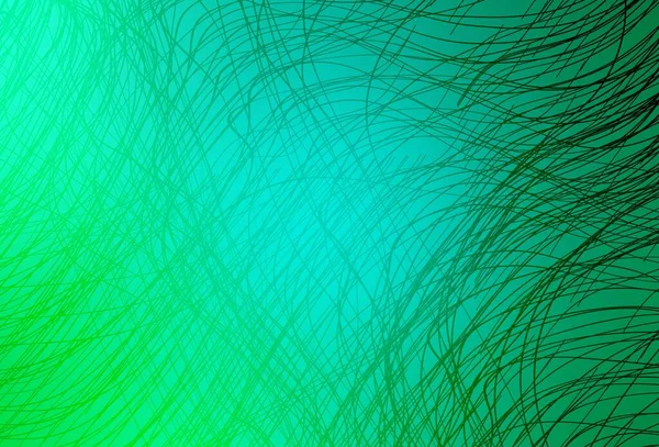 Ανοιχτό Πράσινο Διανυσματικό Μοτίβο Ρυτίδες Σύγχρονη Κλίση Αφηρημένη Εικόνα Bandy — Διανυσματικό Αρχείο