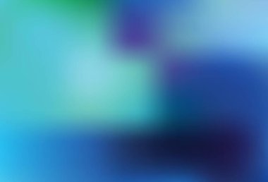 Açık BLUE vektör renkli bulanık arkaplan. Görüntü stili ve gradyanı olan yeni renkli çizimler. Marka kitabınız için yeni biçim tasarımı.