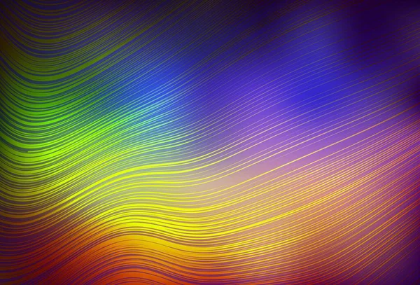 Licht Multicolor Vektor Modernen Eleganten Hintergrund Leuchtend Bunte Illustration Smartem — Stockvektor