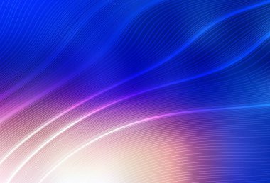 Açık mavi, sarı vektör soyut bulanık düzen. Renkli soyut çizimler ve gradyan. Çalışmalarınız için akıllı tasarım.