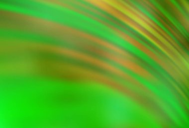 Açık yeşil, sarı vektör parlak şablonu bulanıklaştırdı. Soyut renkli gradyan çizimi. Web siteniz için bulanık tasarım.