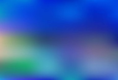 Açık mavi, sarı vektör bulanık parlak soyut arkaplan. Soyut ve gradyan renkte renkli çizimler. İşiniz için en iyi bulanık tasarım..