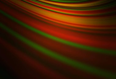 Koyu turuncu vektör bulanık desen. Gradyan tasarımlı, soyut, ışıltılı çizimler. Tasarımının yeni yolu.