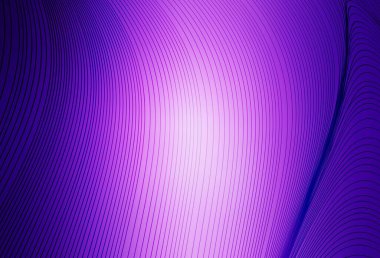 Açık Mor, eğri çizgili pembe vektör dokusu. Değişken çizgileri olan renkli geometrik örnek. Reklamınız için yepyeni tasarım..