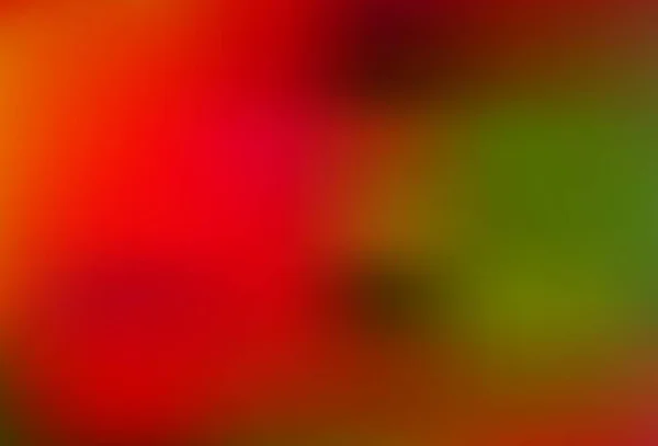Σκούρο Πράσινο Κόκκινο Διάνυσμα Θολό Φόντο Λαμπερή Έγχρωμη Απεικόνιση Έξυπνο — Διανυσματικό Αρχείο