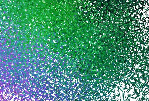 Lichtroze Groene Vectortextuur Met Gekleurde Lijnen Lijnen Wazig Abstracte Achtergrond — Stockvector