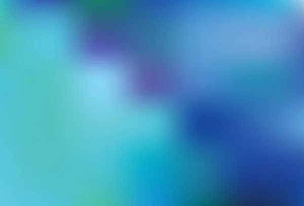 Lichtblauwe Vector Kleurrijke Wazig Decor Een Geheel Nieuwe Gekleurde Illustratie — Stockvector