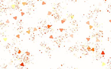 Soyut şekilli açık kırmızı vektör arkaplanı. Soyut gradyan şekilli basit renkli çizimler. Bir cep telefonu için arka plan.