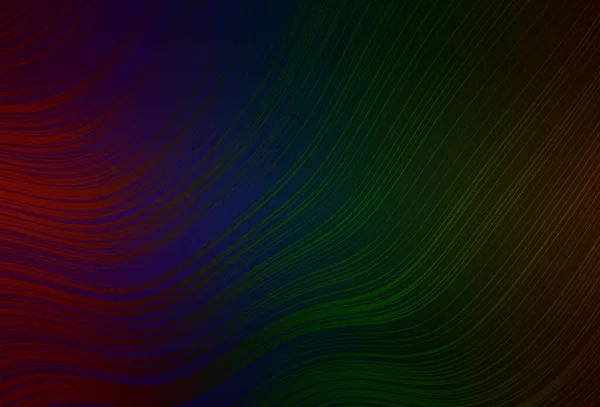 Dark Multicolor Vector Brillante Fondo Abstracto Ilustración Abstracta Moderna Con — Vector de stock