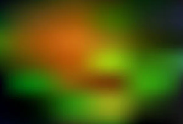 Темний Зелений Жовтий Векторний Абстрактний Макет Сучасна Абстрактна Ілюстрація Градієнтом — стоковий вектор