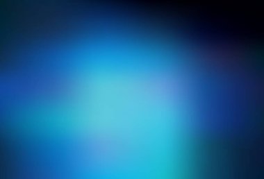 Koyu mavi vektör parlak dokuyu bulanıklaştırdı. Görüntü stili ve gradyanı olan yeni renkli çizimler. Marka kitabı için zarif bir arkaplan.