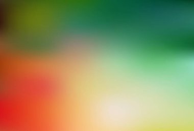 Açık yeşil, kırmızı vektör soyut parlak desen. Renkli soyut çizimler ve gradyan. İşiniz için yepyeni bir tasarım..