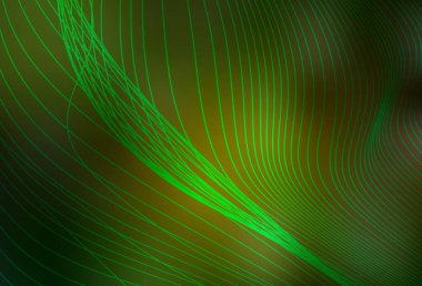 Koyu yeşil, sarı vektör modern zarif fon. Yaratıcı illüstrasyon, yarım tonlu ve eğimli. İşiniz için en iyi bulanık tasarım..