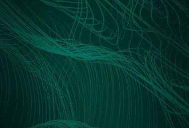 Koyu yeşil vektör, bulanık arkaplan. Parlak renkli bir illüstrasyon. Bir cep telefonu için arka plan.