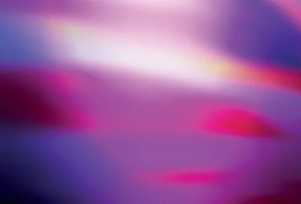 Light Purple Rosa Vektor Verschwommen Glanz Abstrakten Hintergrund Bunte Illustration — Stockvektor