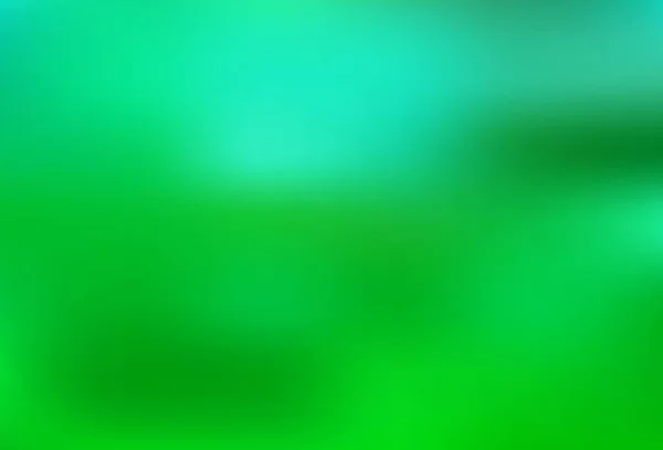 Ljusgrön Vektor Färgglada Suddig Bakgrund Glitter Abstrakt Illustration Med Lutning — Stock vektor