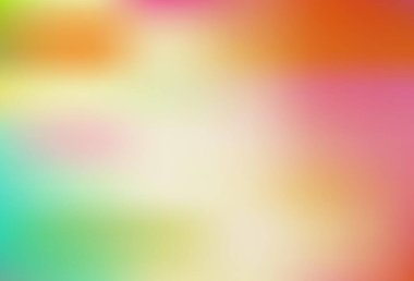 Açık yeşil, kırmızı vektör soyut parlak şablon. Soyut renkli gradyan çizimi. Web siteniz için bulanık tasarım.