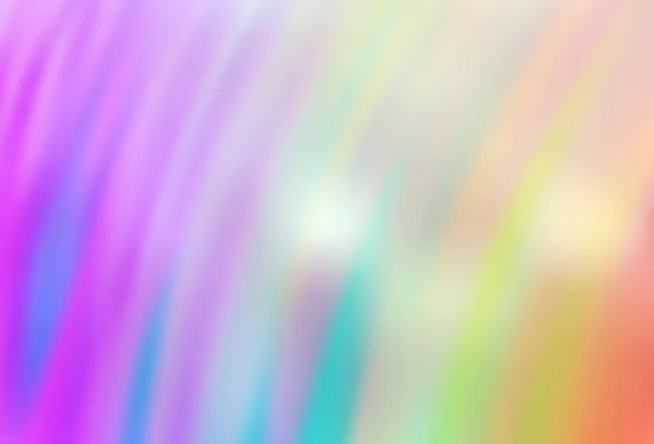 Light Multicolor Vector Abstract Verschwommener Hintergrund Eine Völlig Neue Farbige — Stockvektor