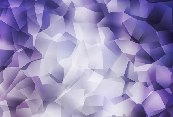 浅紫色矢量低的多布局 闪烁着抽象的图解与优雅的三角形 你设计的三角形图案 — 图库矢量图片