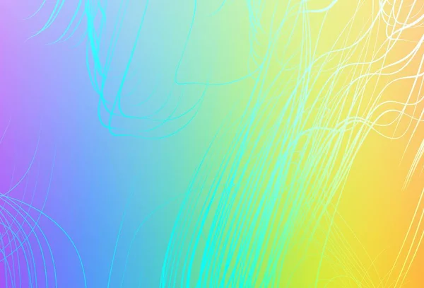 Luz Multicolor Vector Fondo Abstracto Colorido Ilustración Colorida Abstracta Con — Vector de stock