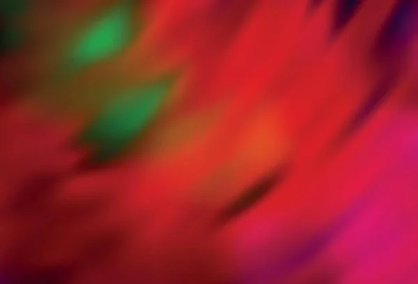 Темний Зелений Червоний Вектор Глянцевий Абстрактний Фон Сучасна Абстрактна Ілюстрація — стоковий вектор