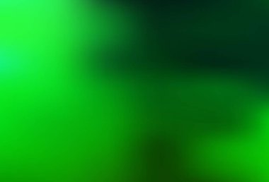 Koyu yeşil vektör soyut parlak dokuyu bulanıklaştırdı. Gradyan tasarımlı, soyut, ışıltılı çizimler. Tasarımlar için arka plan.