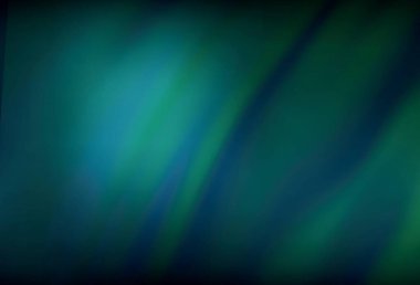 Koyu mavi, yeşil vektör soyut parlak desen. Soyut renkli gradyan çizimi. İşiniz için yepyeni bir tasarım..