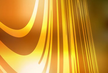 Açık Turuncu vektör parlak soyut arkaplan. Gradyan tasarımlı, soyut, ışıltılı çizimler. Tasarımlar için arka plan.