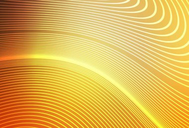 Açık Turuncu vektör dokusu ve ince çizgiler. Renkli çizgileri ve şekilleri olan bir örnek. Posterler ve afişler için iş tasarımı.