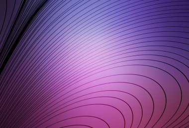 Açık Mor, eğri çizgileri olan pembe vektör dokusu. Yaratıcı illüstrasyon, yarım tonlu ve eğimli. Cep telefonu ekranları için arkaplan.