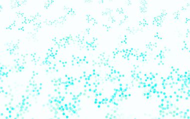 Yapay zeka yapısına sahip açık yeşil vektör şablonu. Parlak renkli bir illüstrasyon ve yapay zekanın gerçek yapısı. Teklif verilerinin tanıtımı için akıllı tasarım.