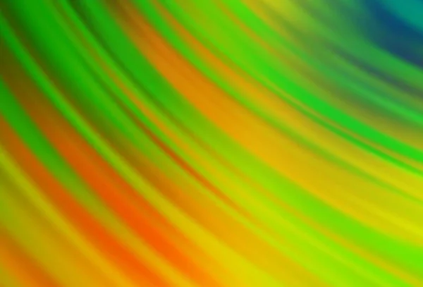 Fond Flou Abstrait Vecteur Vert Clair Jaune Une Toute Nouvelle — Image vectorielle