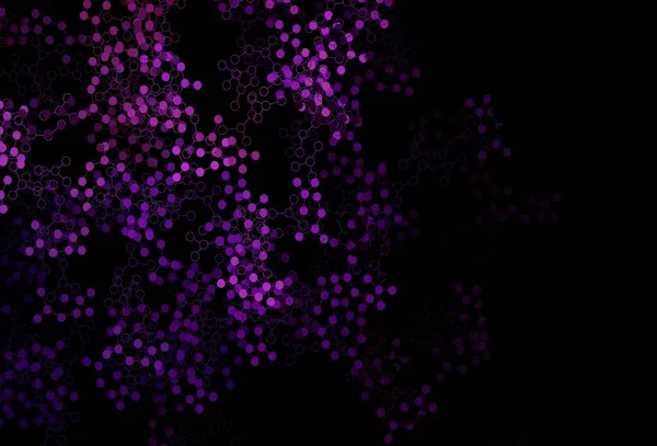 Texture Vectorielle Violet Foncé Avec Concept Intelligence Artificielle Structure Colorée — Image vectorielle