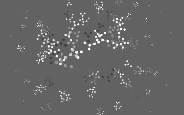 浅灰矢量背景与人工智能的形式 用人工智能的真实结构展示五彩斑斓的图解 描述网络创新的设计 — 图库矢量图片
