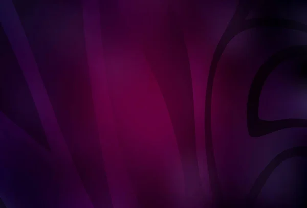 Темно Розовый Вектор Размытом Фоне Блестящая Абстрактная Иллюстрация Градиентным Дизайном — стоковый вектор