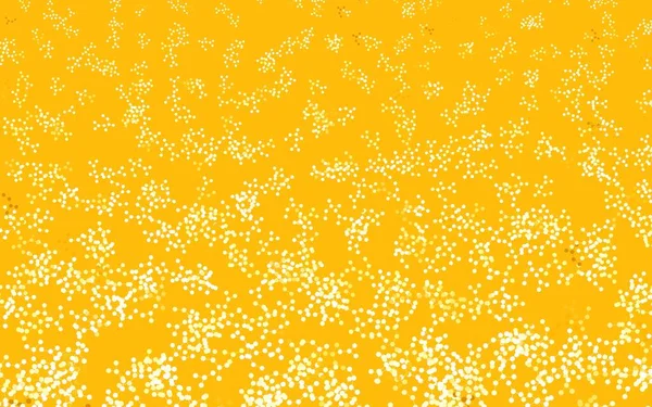 Luz Fundo Vetor Amarelo Com Formas Inteligência Artificial Ilustração Colorida — Vetor de Stock