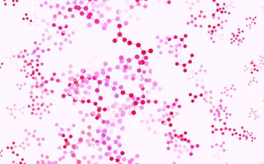 Açık Mor, yapay zeka yapısına sahip pembe vektör şablonu. Soyut şablondaki yapay zeka şekilleriyle parlayan illüstrasyon. Siber yeniliklerin tasviri için tasarım.