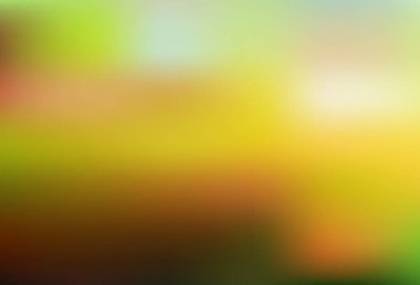 Açık mavi, sarı vektör renkli bulanık arkaplan. Renkli soyut çizimler ve gradyan. İşiniz için yeni tasarım.