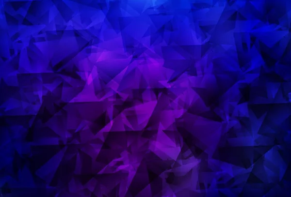 Dark Purple Rosa Vetor Gradiente Triângulos Textura Ilustração Geométrica Criativa — Vetor de Stock