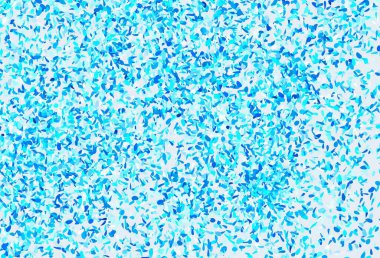 Açık mavi vektör yapraklı doğal sanat eseri. Yapraklarla karalama tarzında renkli çizimler. Web sitesi yöneticileri ve tasarımları için desen.