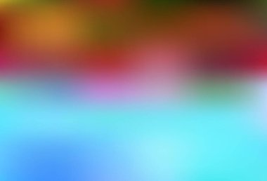 Açık mavi, kırmızı vektör soyut bulanık arkaplan. Görüntü tarzında tamamen yeni bir renkli çizim. İşiniz için yeni tasarım.