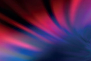 Koyu mavi, kırmızı vektör soyut bulanık görünüm. Gradyan ile modern soyut çizim. Tasarımının yeni yolu.