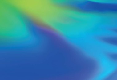 Açık mavi, yeşil vektör soyut arkaplan. Eğilimli zarif, parlak bir çizim. Tasarımlar için arka plan.