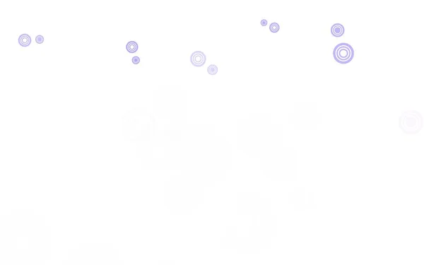 Lichtpaarse Vectorachtergrond Met Vlekken Glitter Abstracte Illustratie Met Wazige Druppels — Stockvector