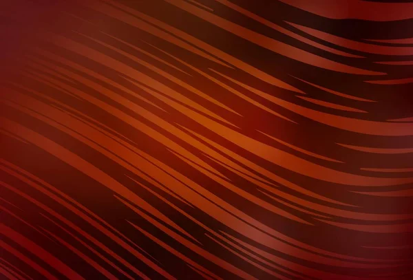 Rosso Scuro Vettore Giallo Offuscata Brillantezza Modello Astratto Illustrazione Astratta — Vettoriale Stock