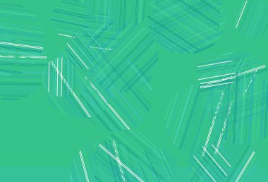 Çember şekilli açık yeşil vektör düzeni. Doğa tarzında bulanık halkaları olan güzel renkli çizimler. İş ilanınız için tasarım.