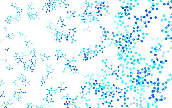 Світло Blue Векторний Фон Даними Штучного Інтелекту Абстрактна Ілюстрація Посиланнями — стоковий вектор