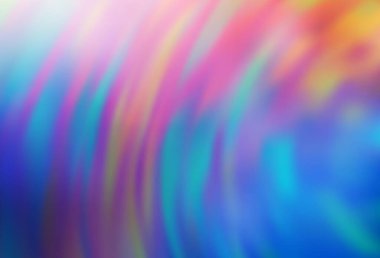 Açık mavi, sarı vektör parlak soyut düzen. Eğilimli zarif, parlak bir çizim. Bir cep telefonu için arka plan.