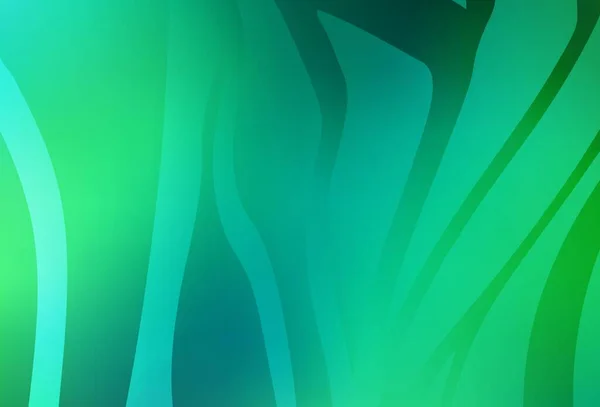 Hellgrüner Vektor Verschwimmt Helle Textur Kreative Illustration Halbtonstil Mit Farbverlauf — Stockvektor